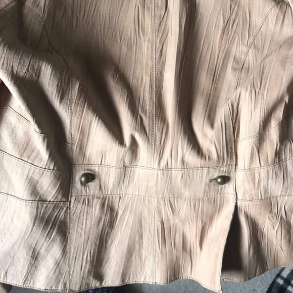 Alice Blue Leather Jacket - Picture 7 of 8